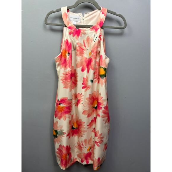 Donna Morgan Dress Womens size 8 pink floral sleeveless pockets‎ Colorful - Picture 1 of 7